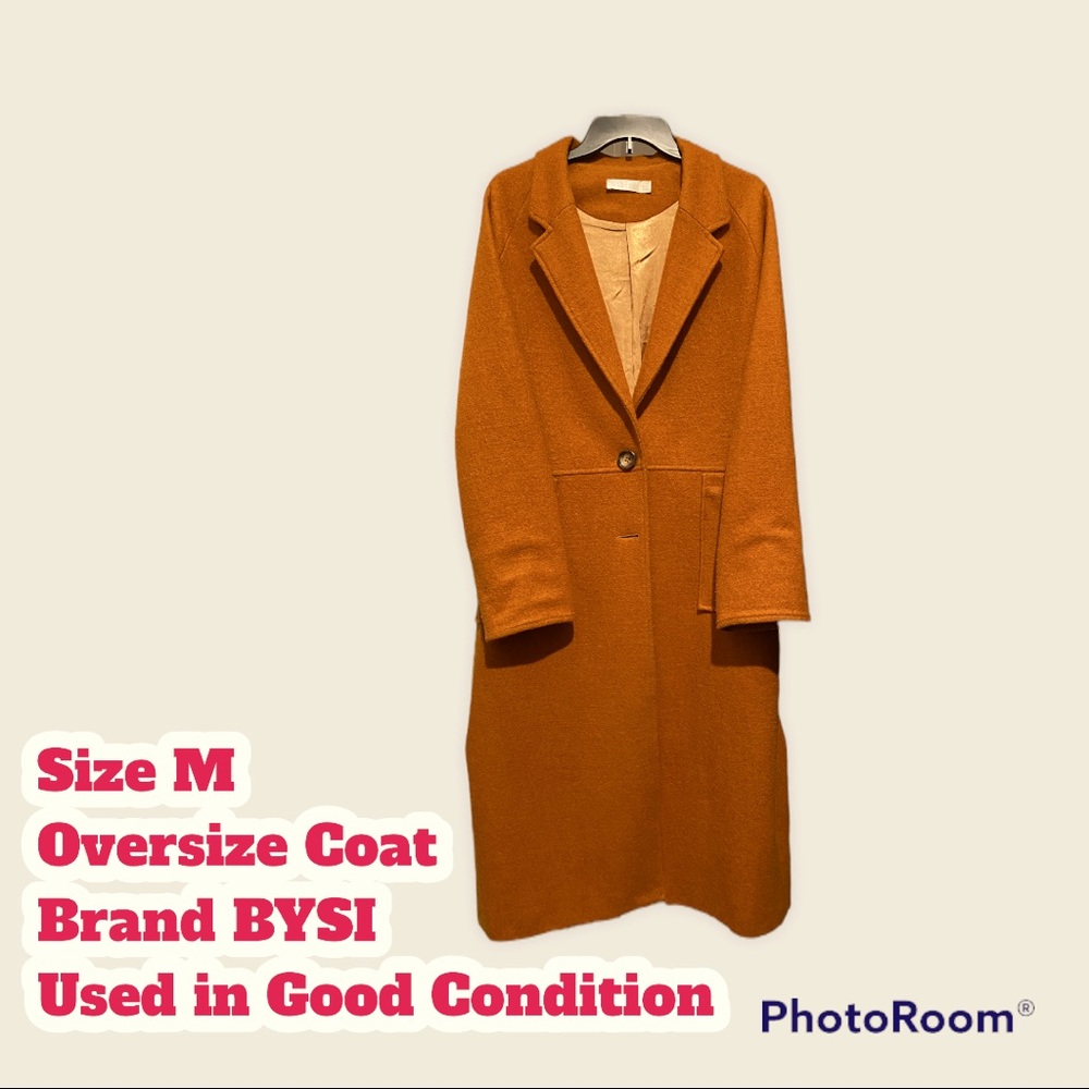 Very good condition oversize coat bought from boutique brand